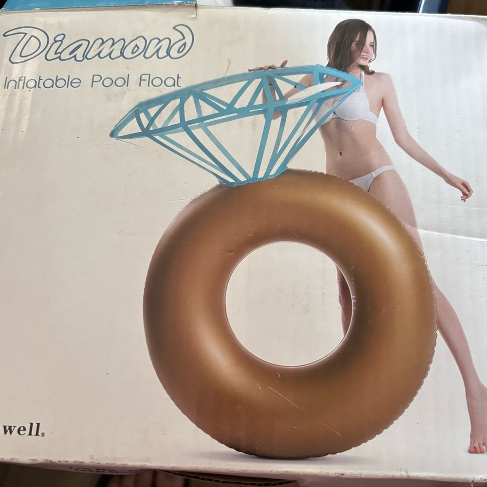 Diamond Inflatable Pool Float